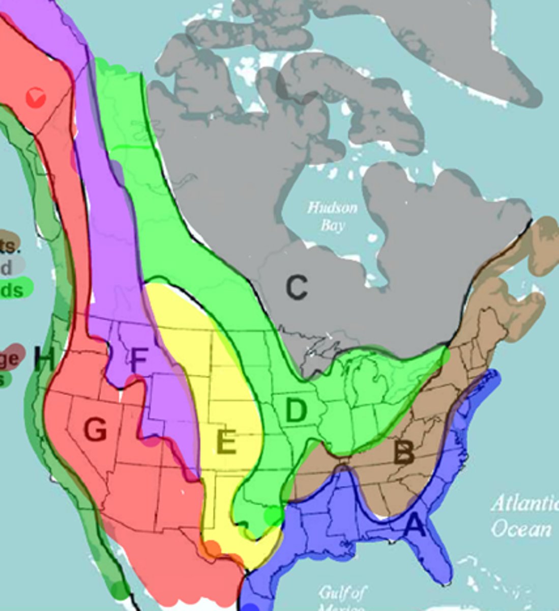 <p>The area geographic area inhabited by a population which can vary enormously in size, depending on the species.</p>