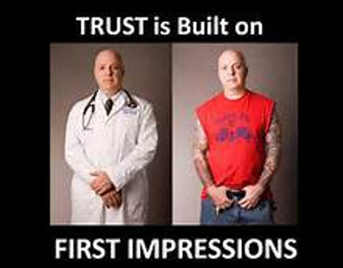 <p>wrong impression</p>