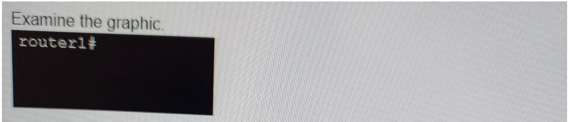 <p>Which action can be run directly from the cisco router’s IOS mode shown?</p>