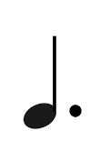 Dotted note