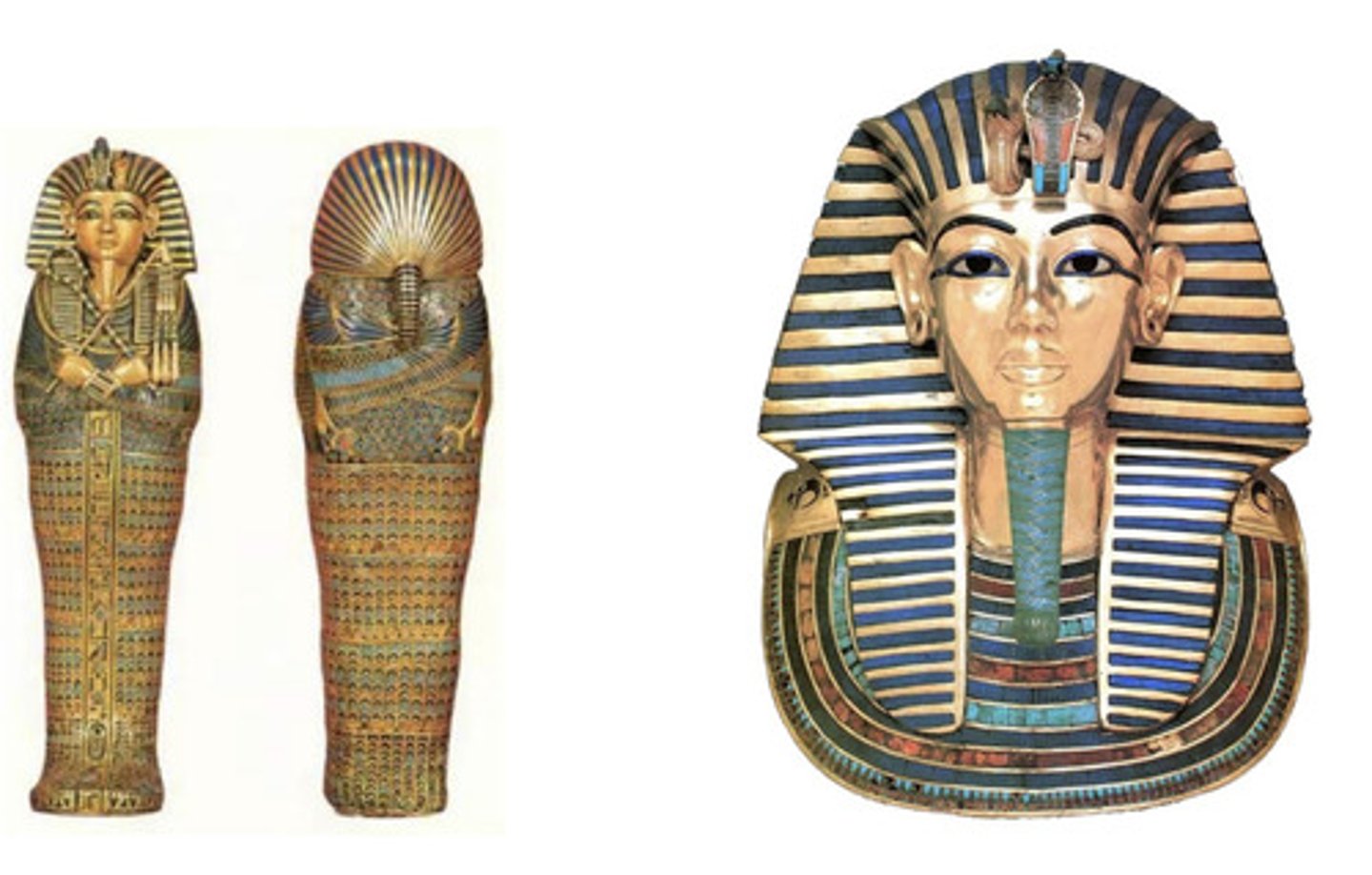 <p>New Kingdom,18thDynasty.</p><p>c.1323BCE.</p><p>Gold with inlay of enamel and semiprecious stones.</p>