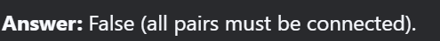 <p>False</p>