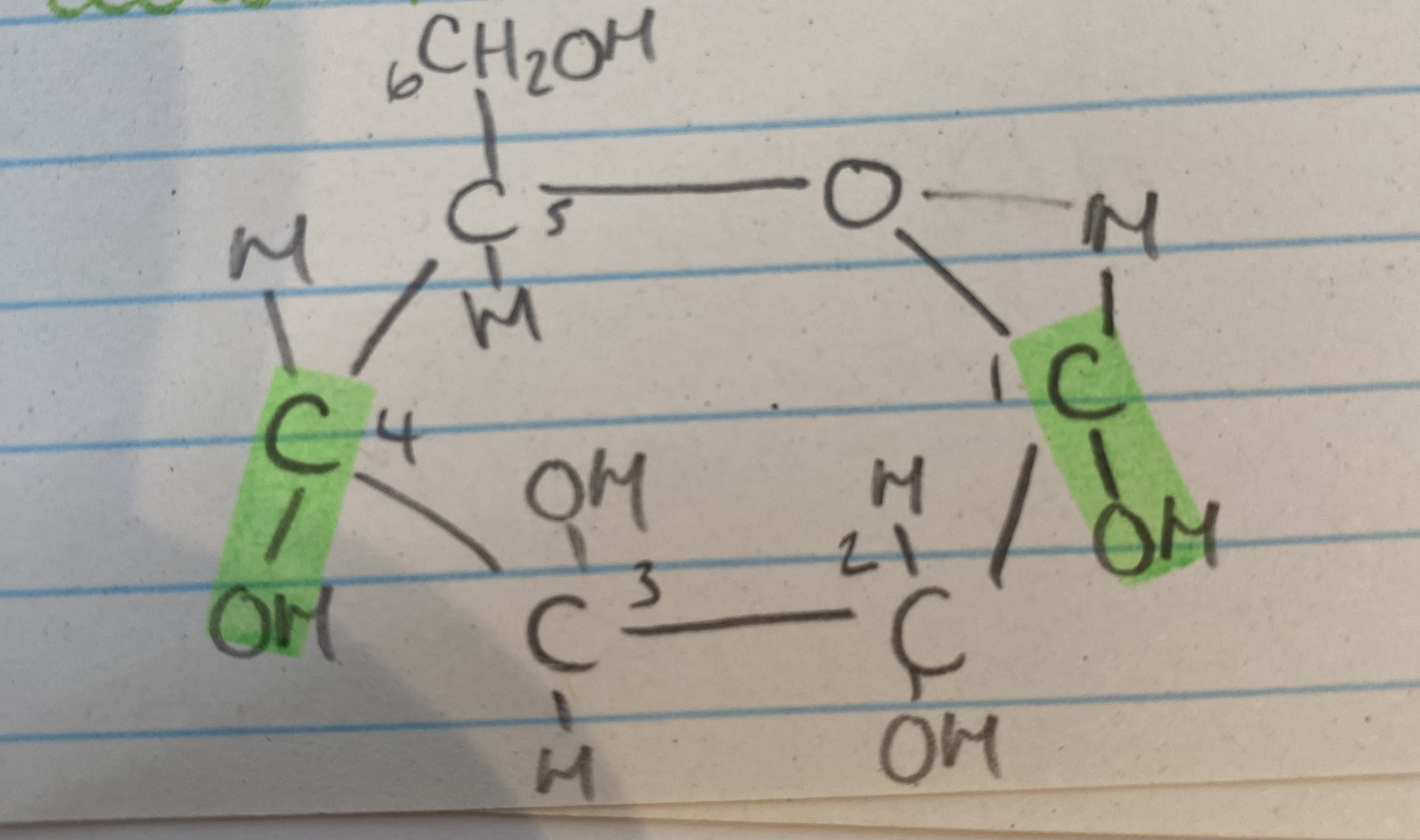 <p>What isomer of glucose is this?</p>