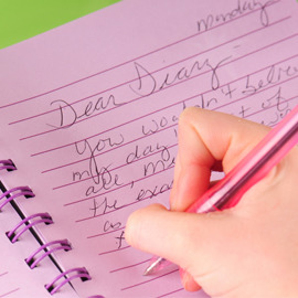 <p>diary, journal</p>