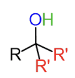 <p>Tertiary alcohol after hydrolysis.</p>