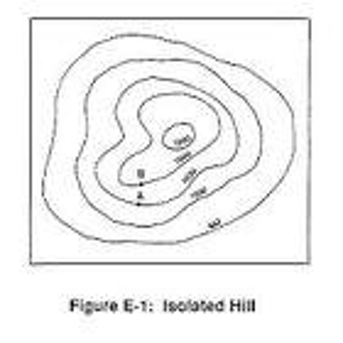 <p>Maps that use isolines to represent constant elevations. If you took a topographic map out into the field and walked exactly along the path of an isoline on your map, you would always stay at the same elevation.</p>