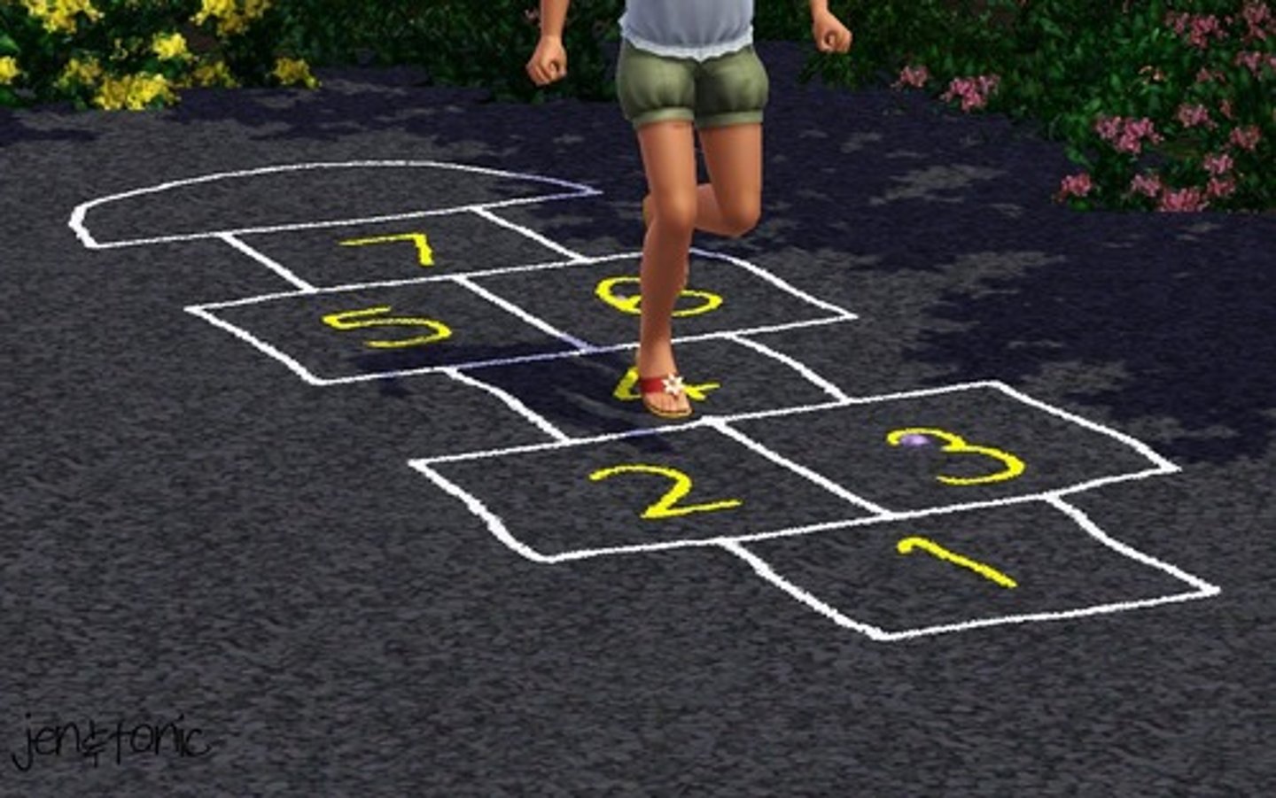 <p>hopscotch</p>
