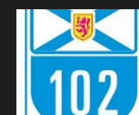 Guide sign: Highway 102

\
