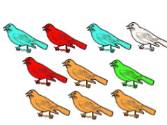 <p>What is the species richness of the</p><p>community below?</p>