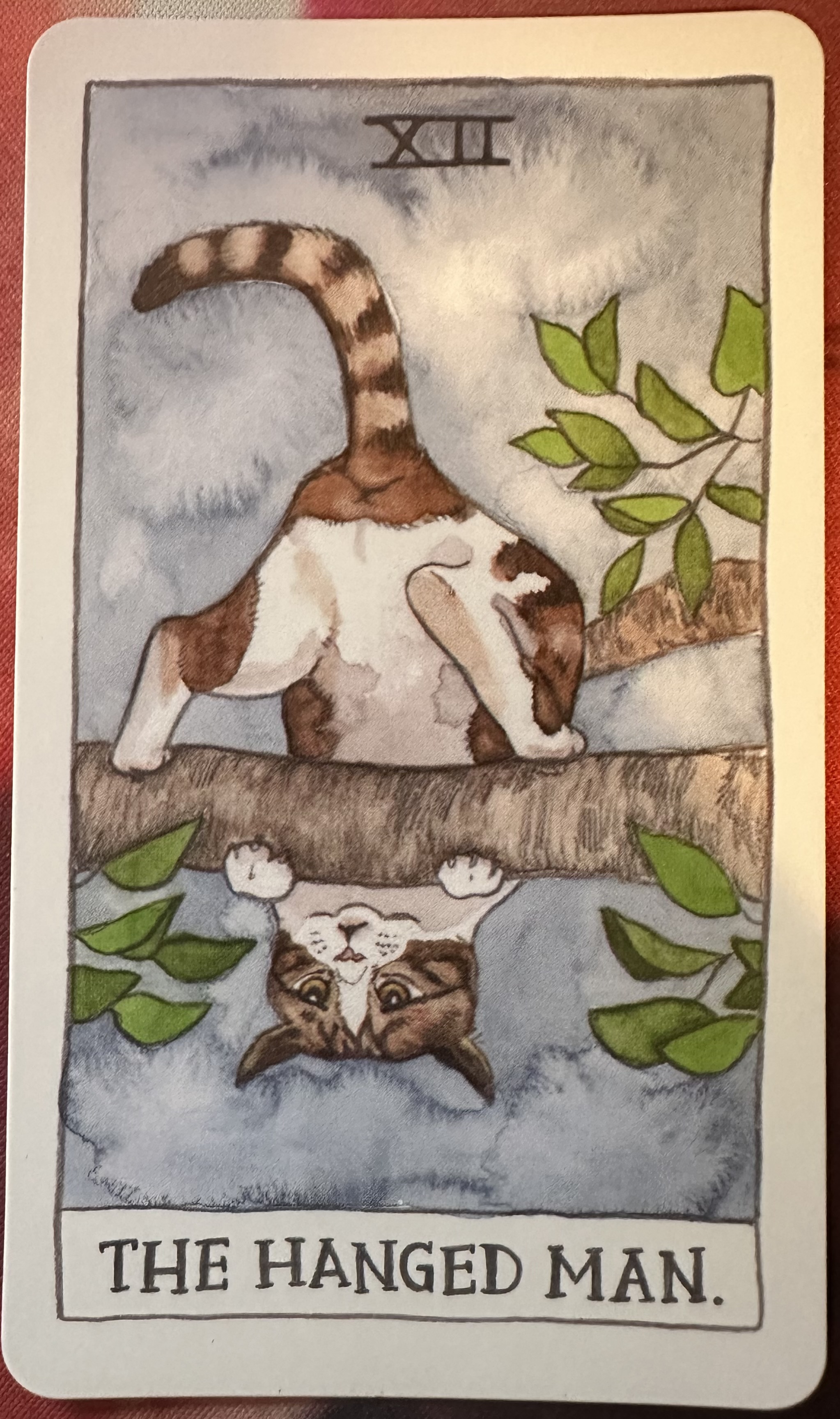 <p>The Hanged Man (XII) Upright</p>