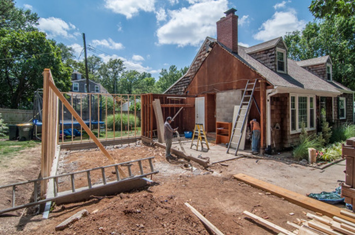 <p>To rebuild or restore something into a particular form.</p>