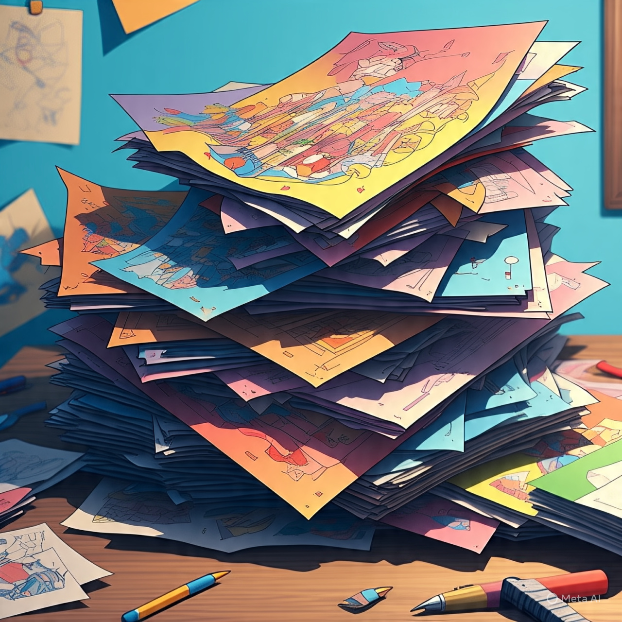 <p>Das Papier </p>