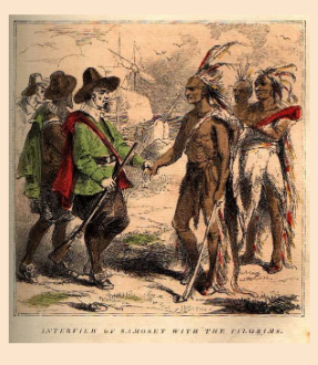What might both groups be saying to or thinking about each other?