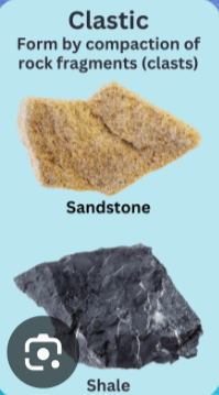 <p>Detrital origin: they result from the accumulation of mineral debris and rocks torn by erosion from other outcropping rocks: these are detrital or terrigenous rocks.</p>