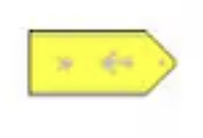 <p>Gold shoulder boards with one silver five pointed star outboard a silver fouled anchor (O7)</p>