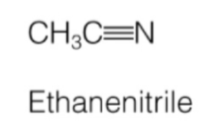 <p>name of carbon chain + “nitrile”</p>
