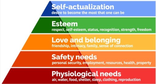 <ul><li><p>If the lower needs are not met, other higher up needs may not be met</p></li></ul><ul><li><p>Ex: If someone is having a panic attack, they probably are not concerned about other things until the problem is resolved</p></li></ul>