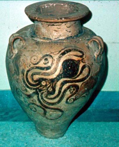 <p>"Marine Style” vase with an Octopus</p>