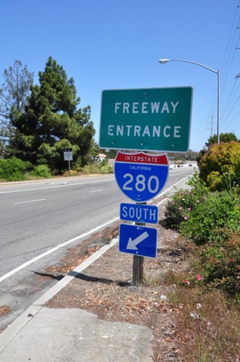 <p>When you enter a freeway or other highway, give the right of way to...</p>