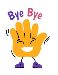 <p>I said</p><p>I said goodbye when i left the house </p>