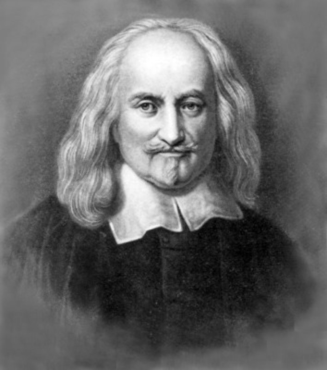 <p>English philosopher who wrote Leviathan around the time of the English Civil War, arguing for a social contract but also absolutist government to maintain order.</p>