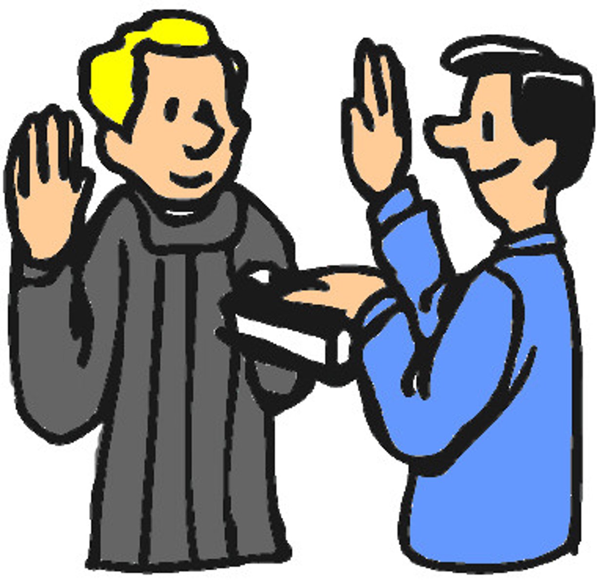 <p>"to swear, to vow"</p>