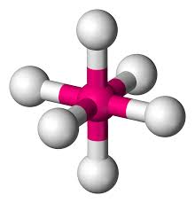 <p>octahedral </p>