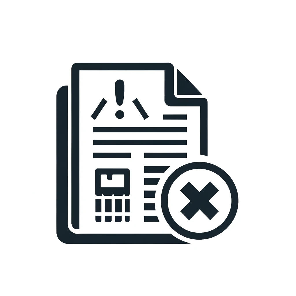 <p>Handling invoice errors</p>