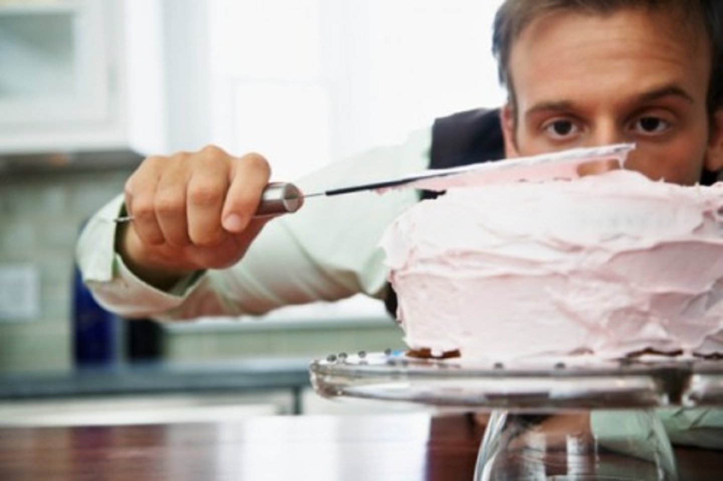 <p>Are action verbs followed by words that answer what? or whom?</p><p>Jack made his own cake.</p>
