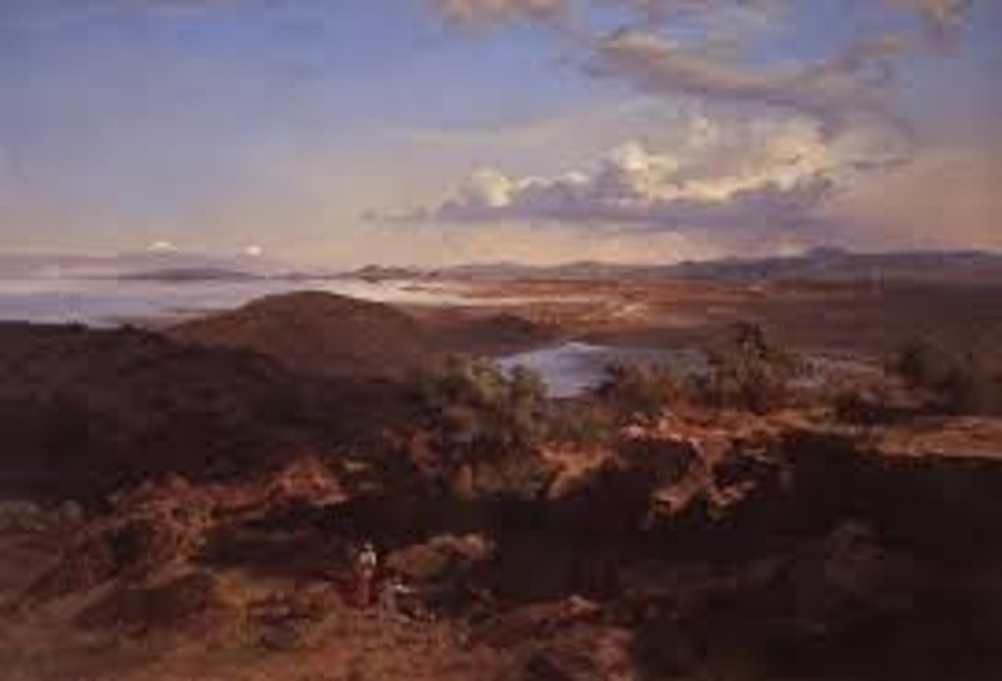 <p>The Valley of Mexico from the HIllside of Santa Isabel</p>