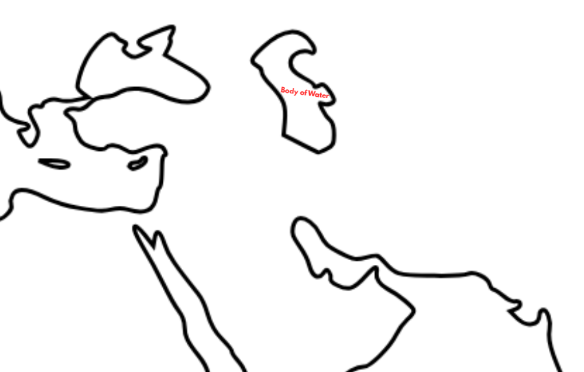 <p>What is the body of water?</p>