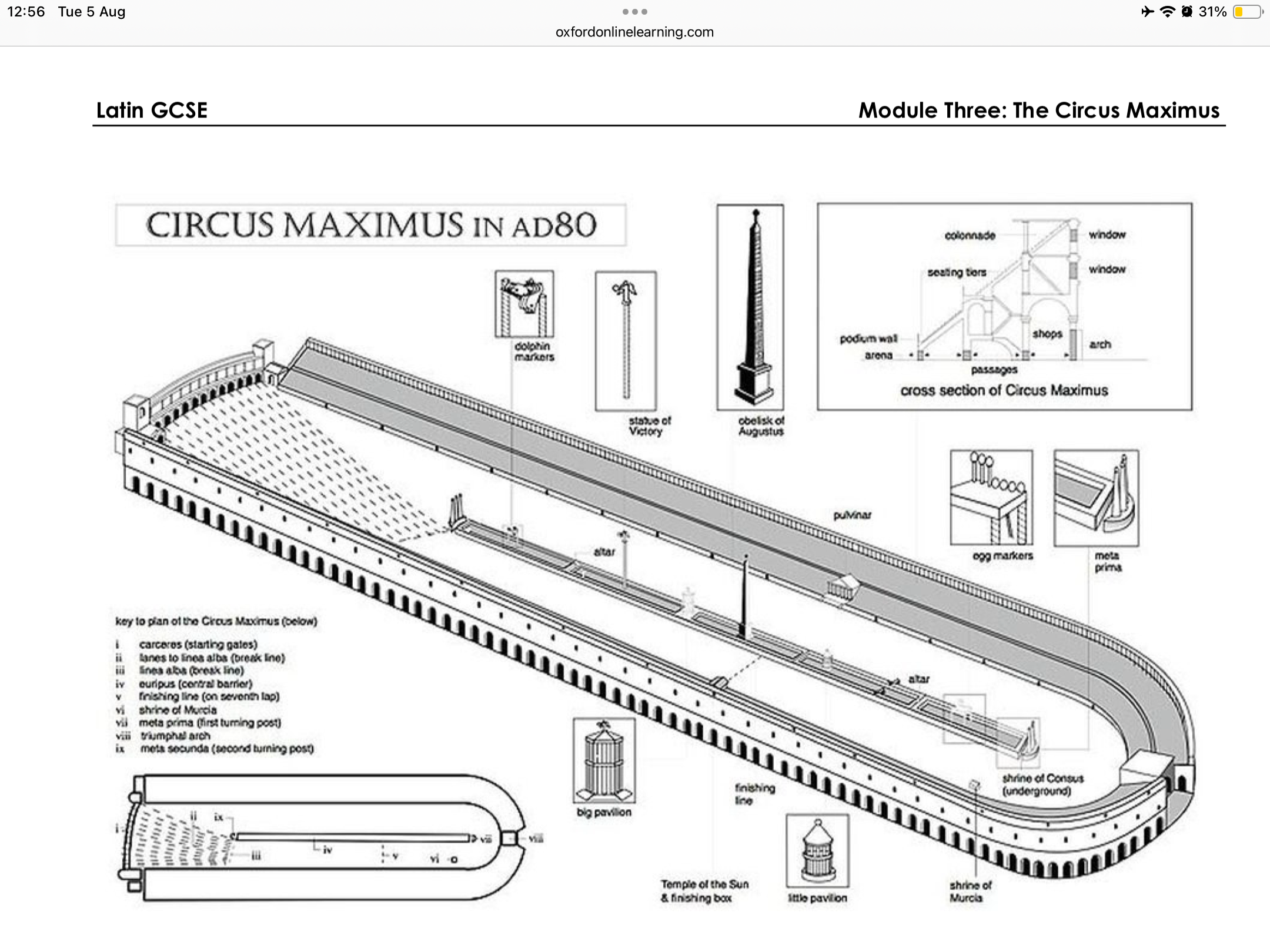 <p>the circus was at its biggest in the first century ce, following a rebuilding after the great fire of 64ce. the circus could seat 250000 spectators on banks of seats 30 metres wide and 28 metres high.</p>