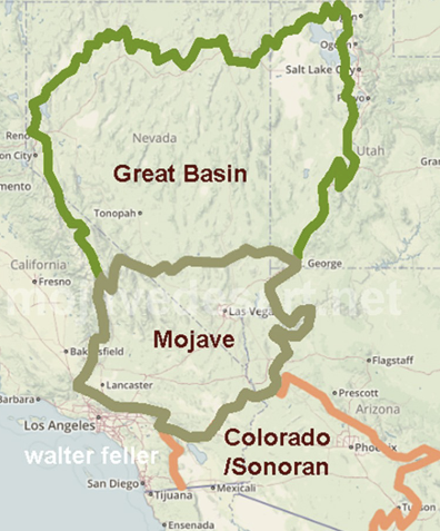 <ul><li><p>Middle, closest to us in SoCal</p></li><li><p>In rain shadow of Transverse Ranges</p></li></ul><p></p>