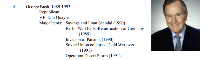 <p>DÉTENTE/RAPPROACHEMENT: 1968-2000</p><ul><li><p>Gulf War (1990-1991): Bush's administration led a coalition of nations in a military operation to expel Iraqi forces from Kuwait, following Iraq's invasion of the country.</p></li></ul>