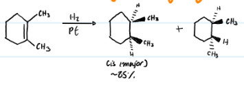 <p>What is Facial selectivity? Draw out the diagram for this reaction’s facial selectivity.</p>