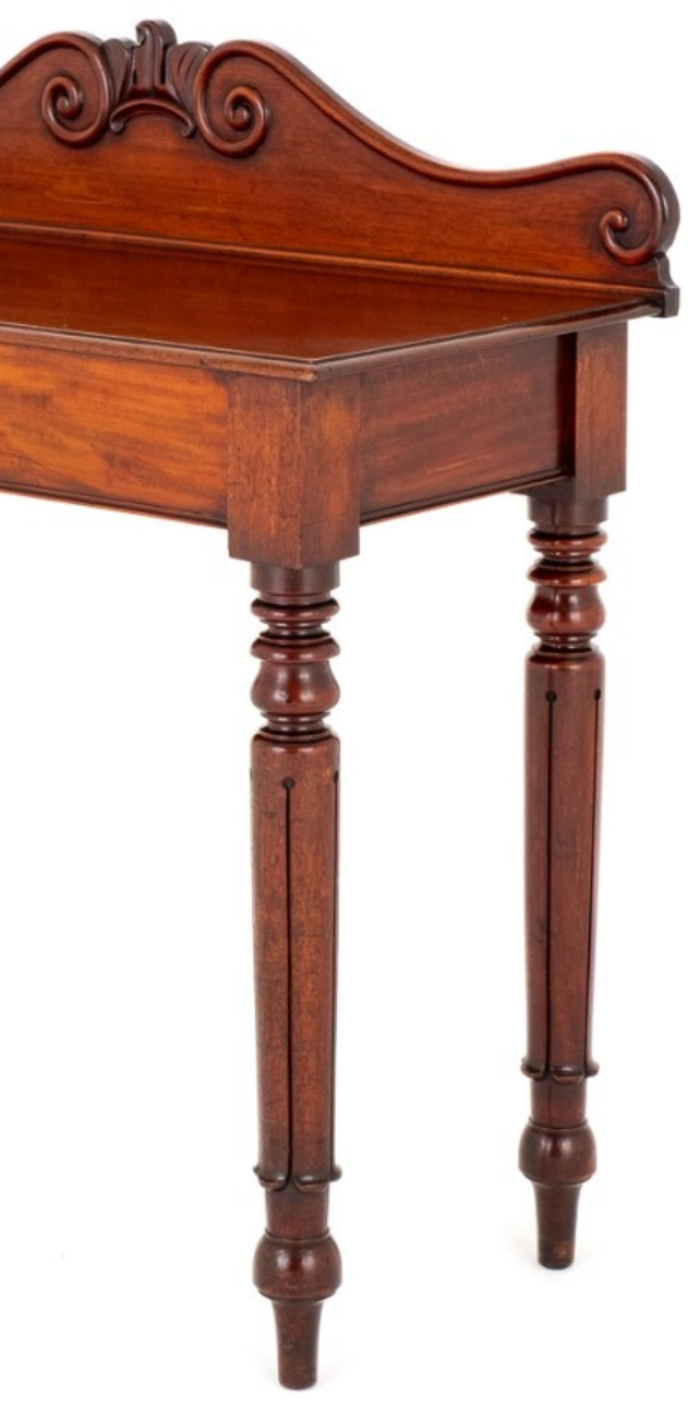 <p>Turned leg with cup turning</p>