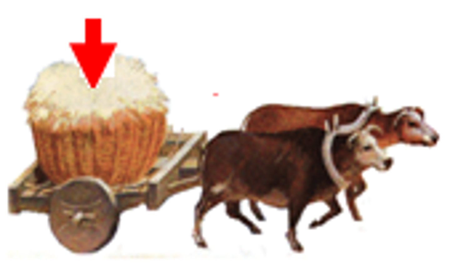 <p>(n.) something that is heavy or burdensome (especially an unwelcome responsibility); a stigma; blame</p><p>syn: obligation, duty</p>