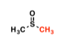 <p>Sulfoxide (CH3)2S=O</p>