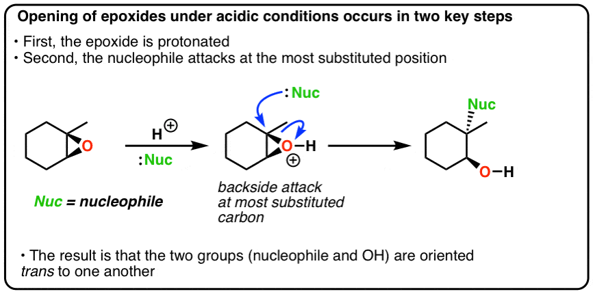 <p>OH goes to least substitution.</p>