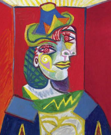 **Buste de femme (Femme à la résille)** by Pablo Picasso