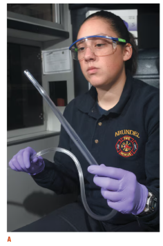 <p>A rigid large-bore device for oral suctioning; use briefly in unresponsive patients to avoid gag reflex and vagus nerve-induced bradycardia.</p>