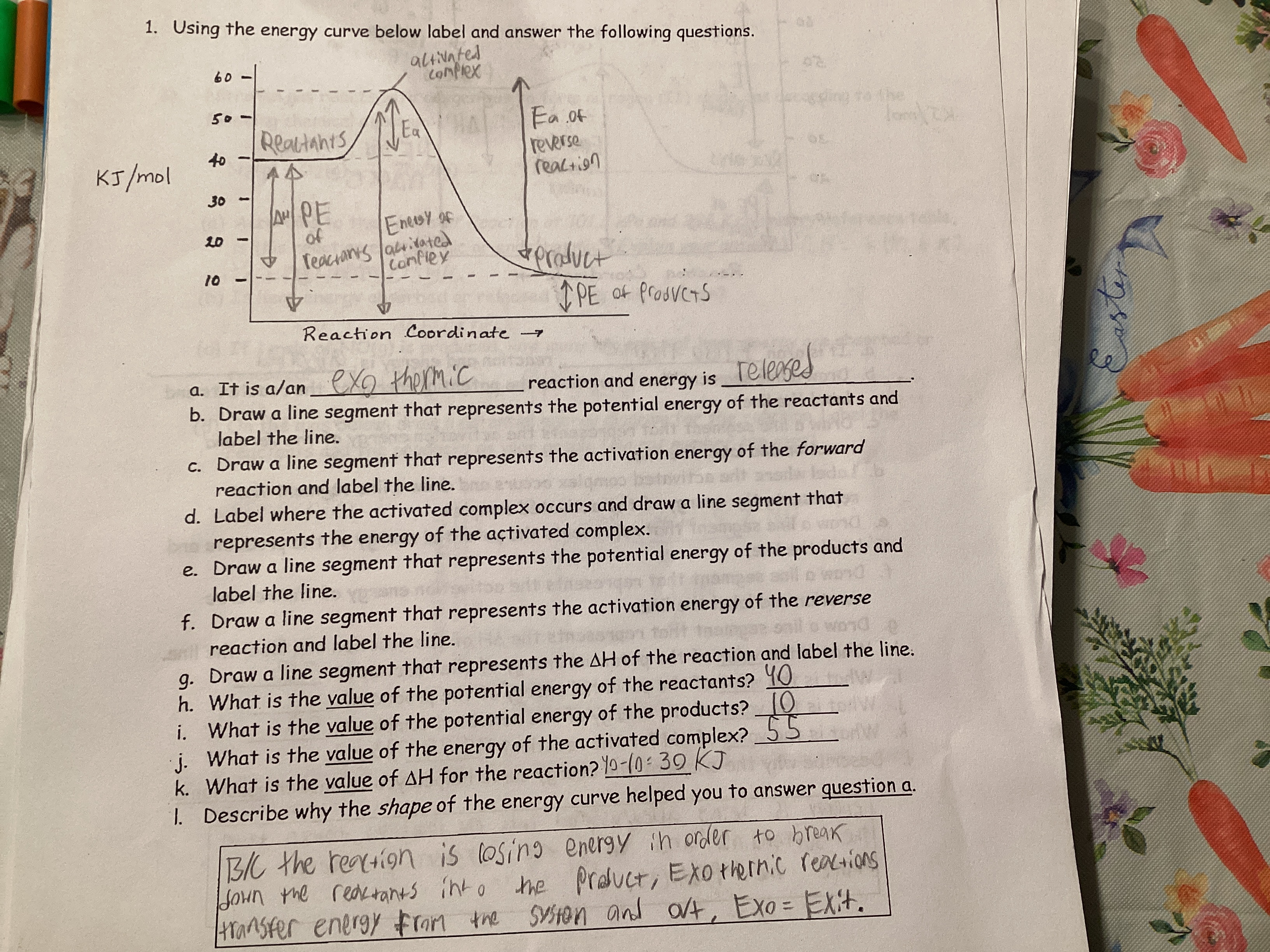 <p><span>Enthalpy diagrams visually represent the energy changes during a chemical reaction. To interpret them, identify the reactants and products, and calculate the change in enthalpy (delta H) by assessing the difference in energy levels between the products and reactants.</span></p>