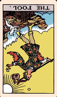 <ol start="0">
<li>The Fool (Reversed)</li>
</ol>