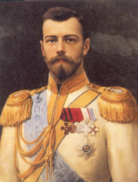 <p>This leader of Russia is overthrown for his poor war efforts in March 1917 during the Russian Revolution.</p>