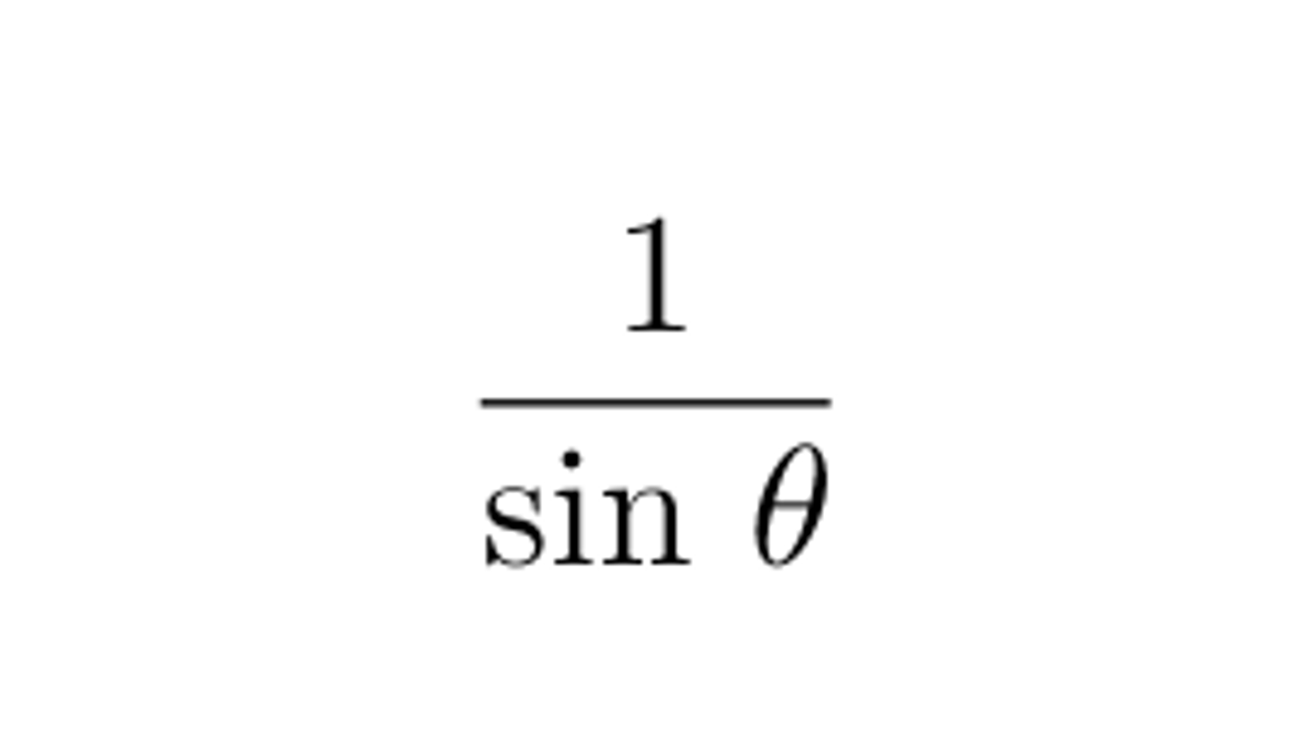 <p>Reciprocal Identity</p>