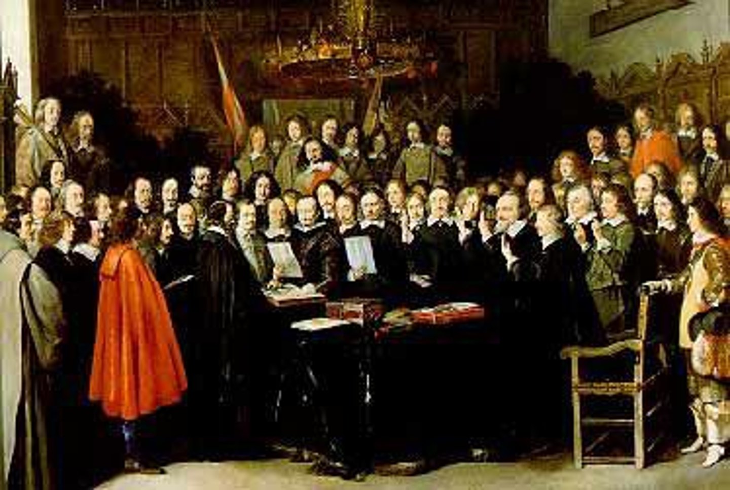 <p>Treaty that ended the Thirty Years' War and brought an end to the wars of religion in Europe (1648).</p>