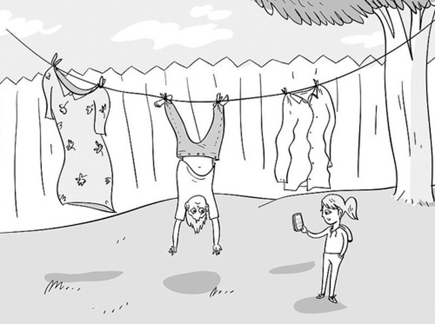<p>to dry one's body</p>