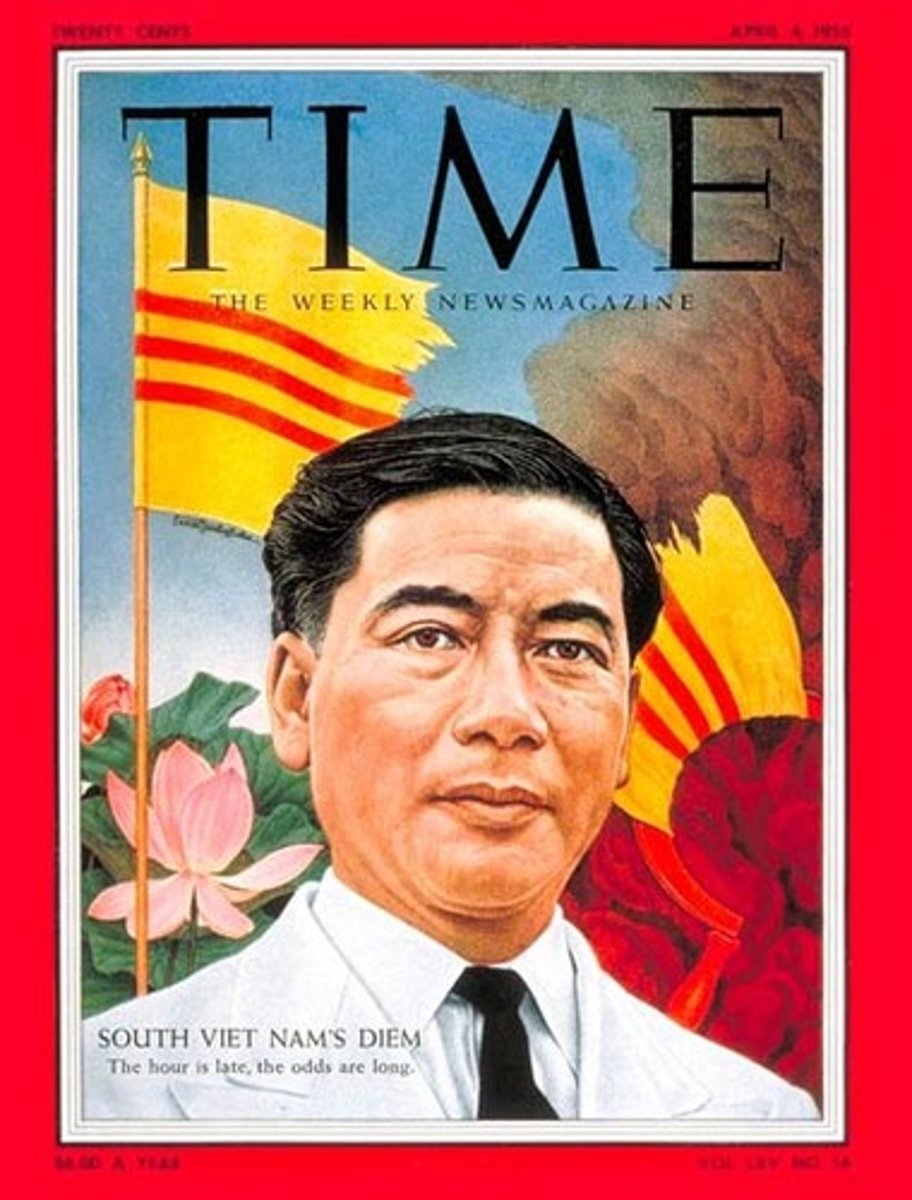 <p>South Vietnamese president that was Catholic and strongly opposed communism; poor leadership and corrupt government</p>