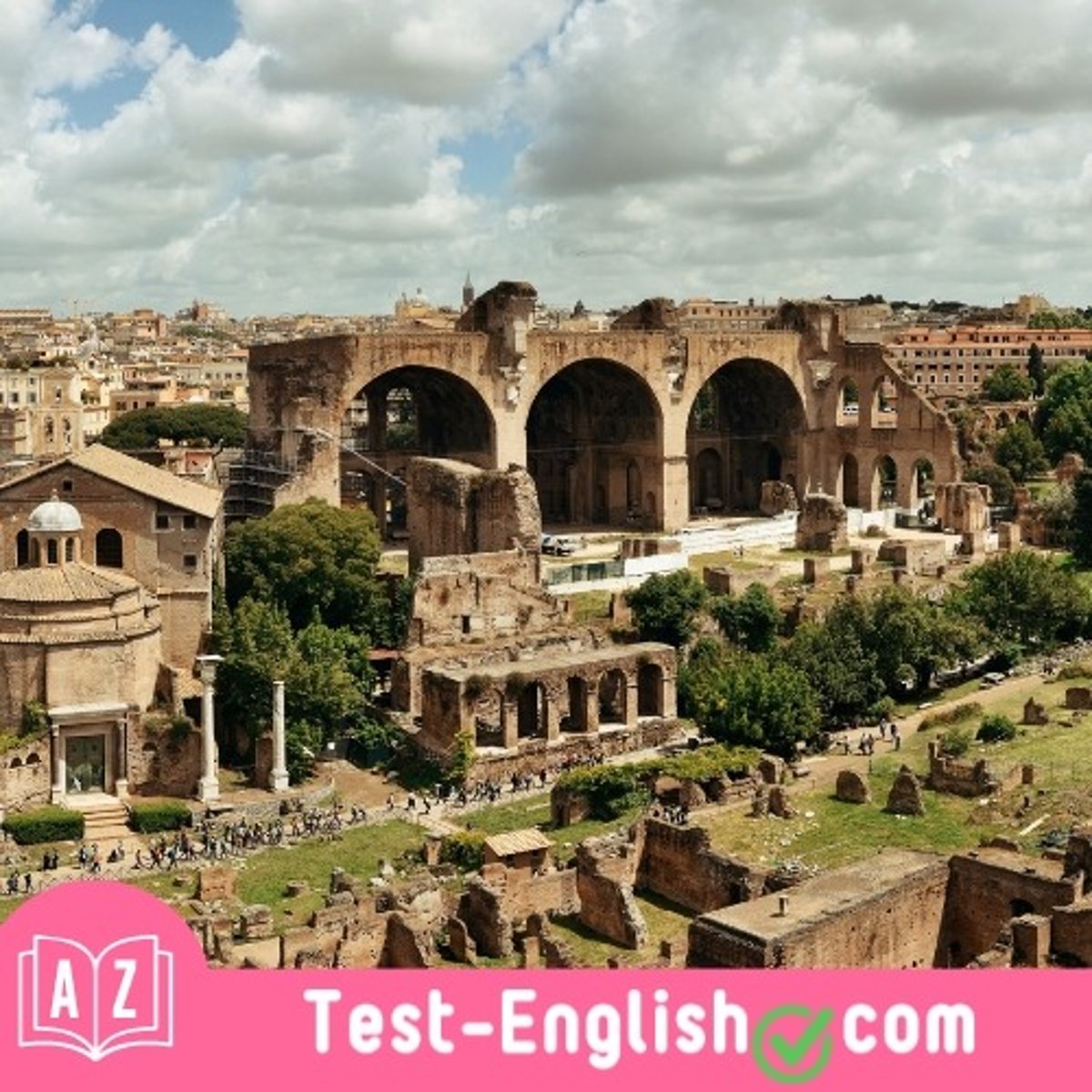 <p>The town is full of _____ buildings that were built four centuries ago.</p>