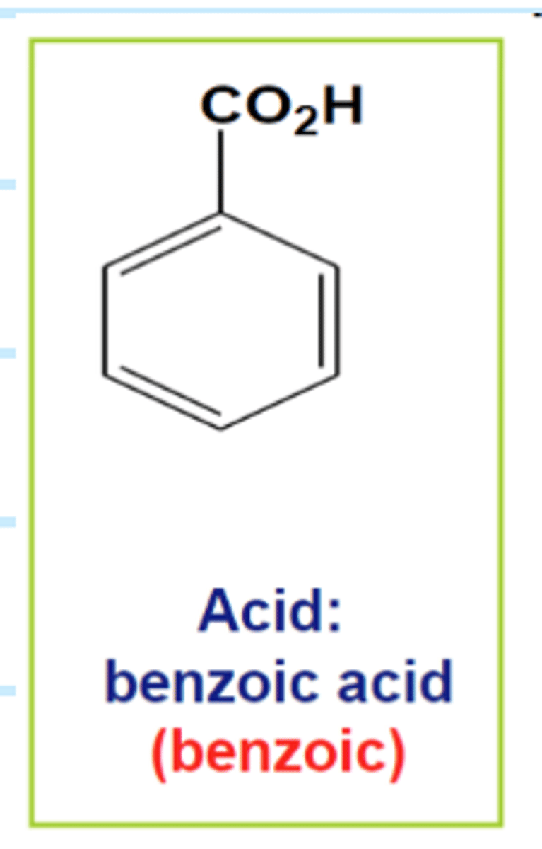 <p>benzoic acid</p>